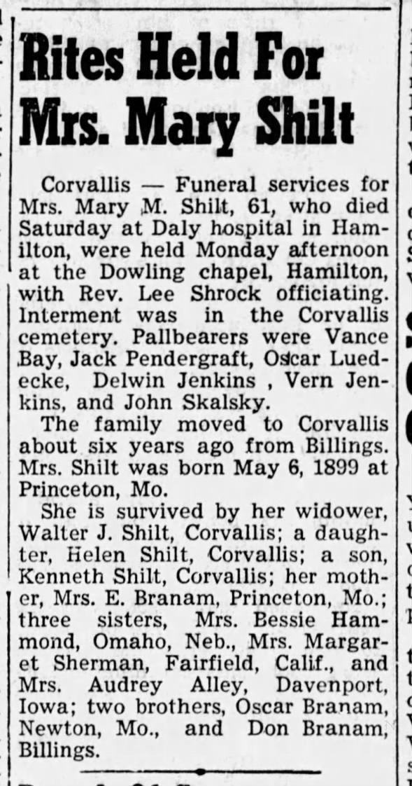 Clipping from Ravalli Republic